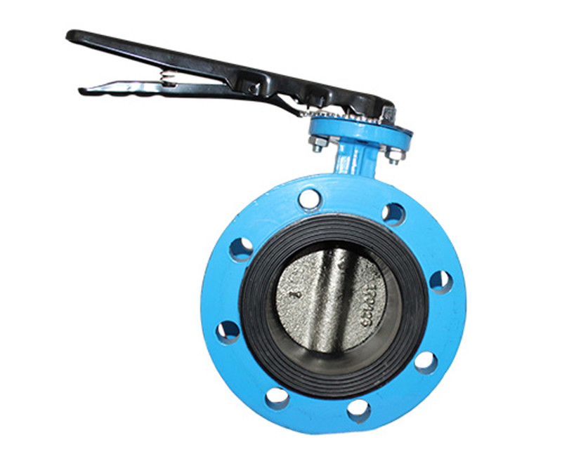 Handle soft seal butterfly valve
